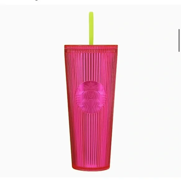 Starbucks | Other | Starbucks Iridescent Magenta Bling Cold Cup | Poshmark